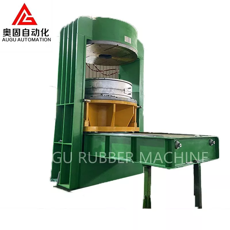 Solid Tire Bladder Curing Press Vulkaniseringsmaskine